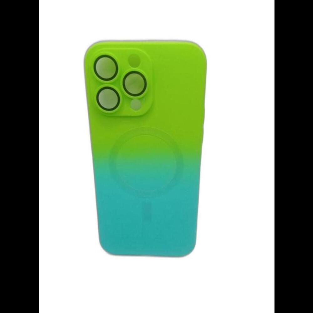 iPhone 15 Pro Max Magsafe Phone Case Greenish Yellow